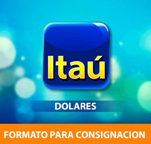 Formato de consignación Itaú